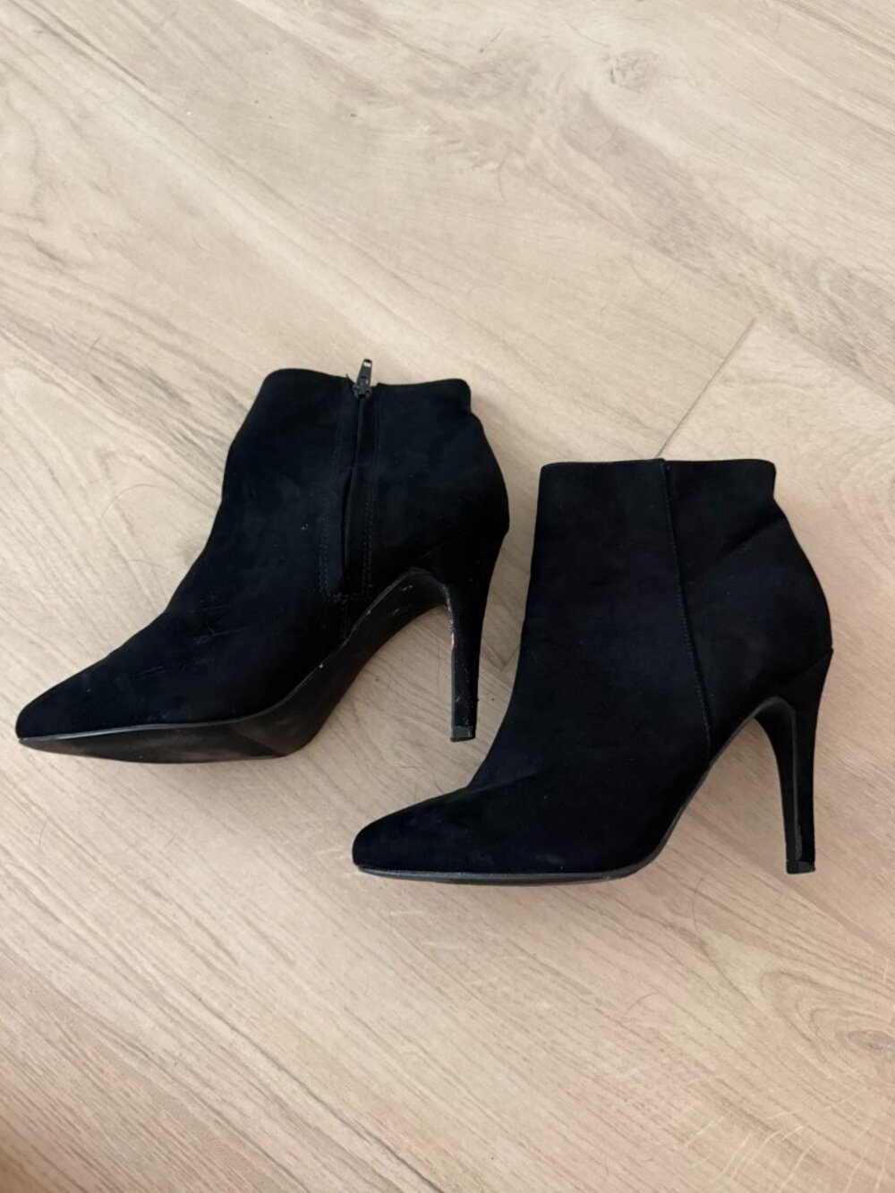 Black Madden Girl High-Heel Booties - Size 7